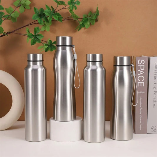 1000ml Stainless Steel Sport Water Bottle - Durable, Eco-Friendly, for Outdoor & Gym Use