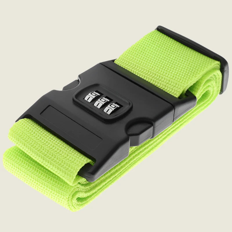 Travel Luggage Secure Lock Strap Belt