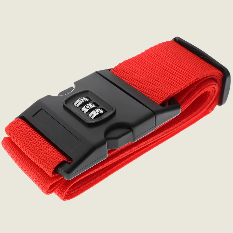 Travel Luggage Secure Lock Strap Belt