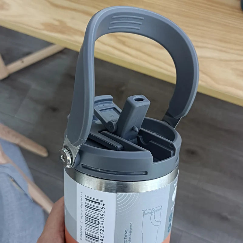 Tyeso Stainless Steel Coffee Cup - Double-Layer Insulated Travel Thermos Mug | Vacuum Flask | Hot & Cold Beverage Bottle

